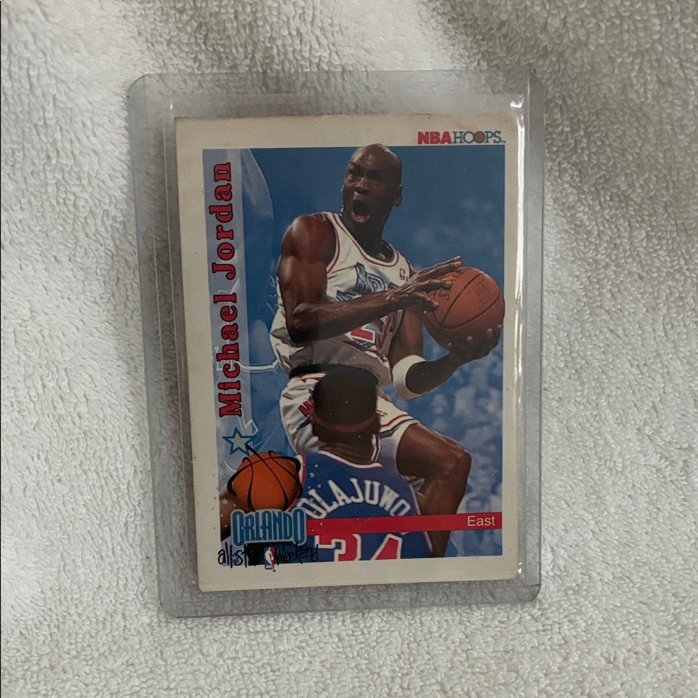 NBA Hoops Michael Jordan Basketball Card